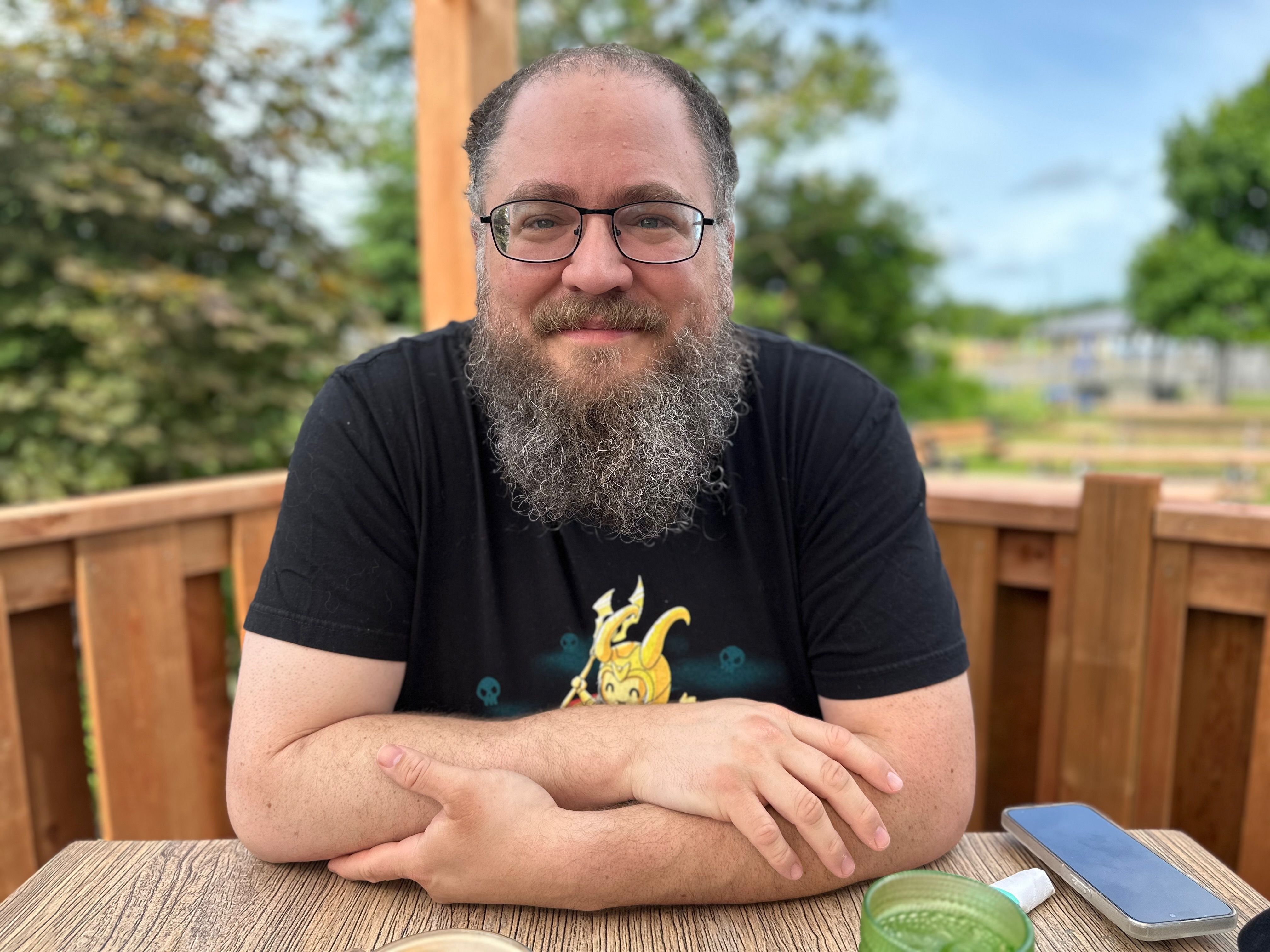 A portrait of Tim Moore